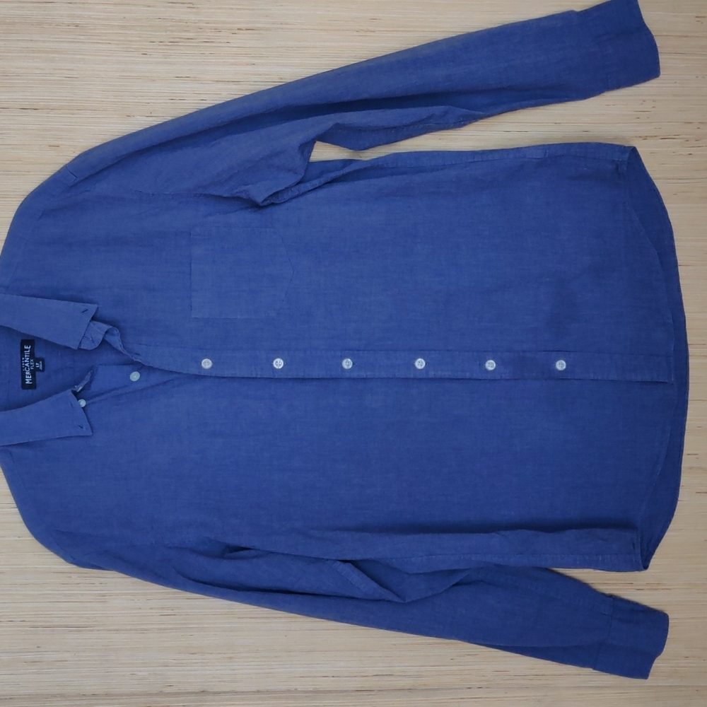 J crew tall button up